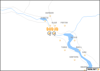 map of Dūd