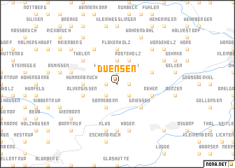 map of Duensen