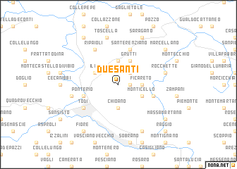 map of Due Santi