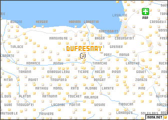 map of Dufresnay