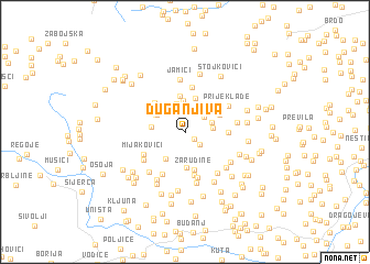 map of Duga Njiva