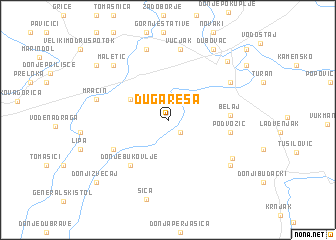 map of Duga Resa