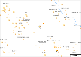 map of (( Duga ))