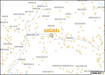 map of Dugi Del