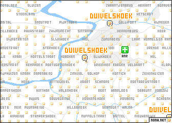 map of Duivelshoek