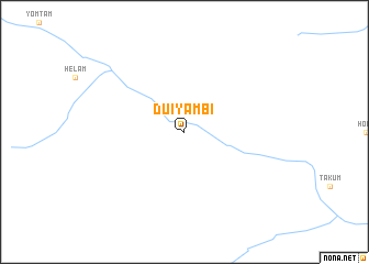 map of Dui Yambi