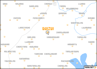 map of Duizui