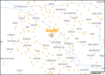 map of Dujak