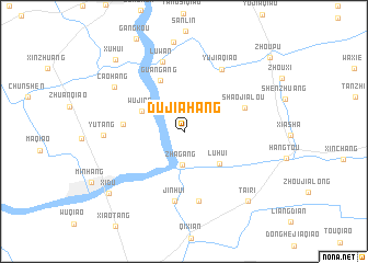 map of Dujiahang