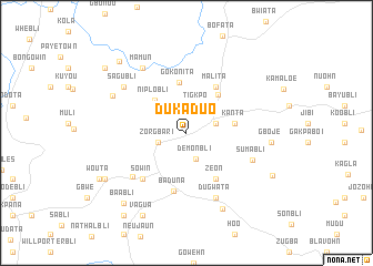 map of Dukaduo