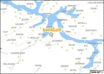 map of Dukagjin