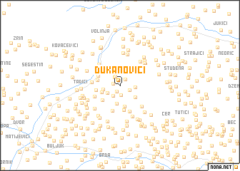 map of Ðukanovići