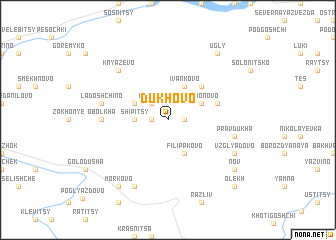 map of Dukhovo