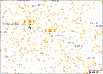 map of Ðukići