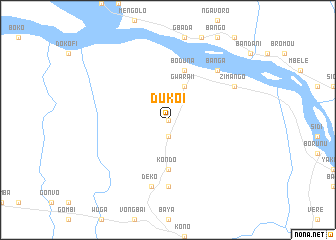 map of Duko I