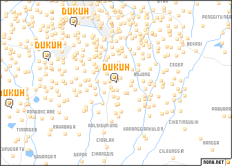 map of Dukuh