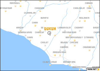 map of Dukuh