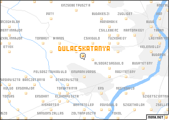 map of Dulácskatanya