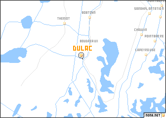 map of Dulac