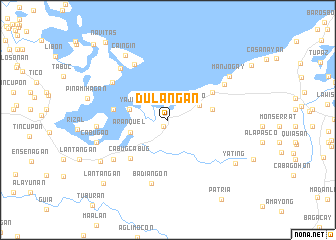 map of Dulangan