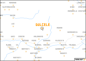 map of Dulcele