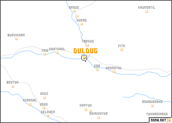 map of Duldug