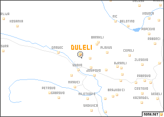 map of Ðuleli