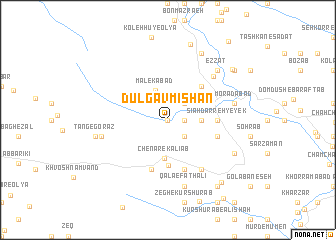 map of Dūl Gāvmīshān