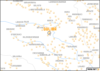 map of (( Duliba ))