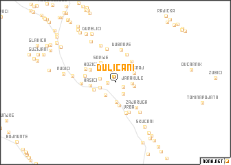 map of Ðuličani
