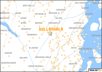 map of Dullanwāla