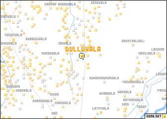 map of Dullūwāla