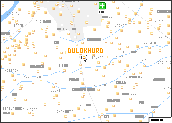 map of Dulo Khurd