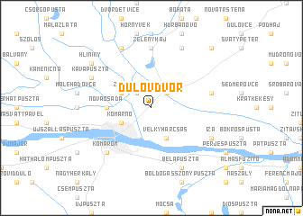 map of Ďulov Dvor