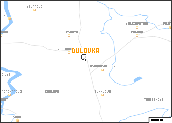 map of Dulovka