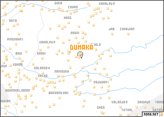 map of Dumaka