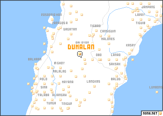 map of Dumalan