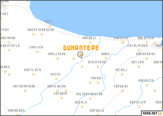 map of Dumantepe