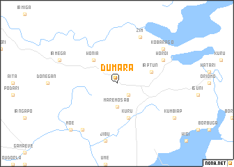map of Dumara