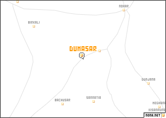 map of Dumasār