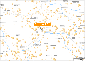 map of Ðumezlije