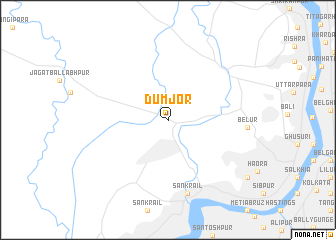 map of Dumjor