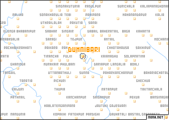 map of Dumnibāri