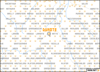 map of Dumoté