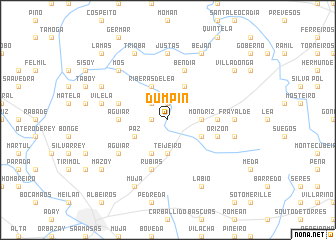 map of Dumpín