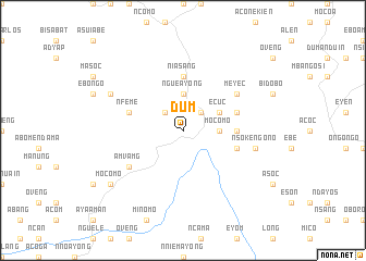 map of Dum