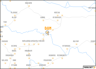 map of Dum
