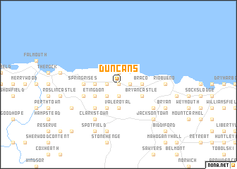 map of Duncans