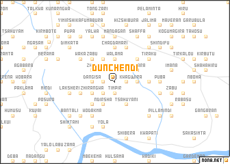 map of Dunchendi