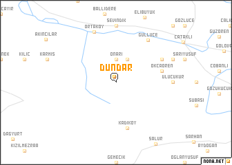 map of Dündar